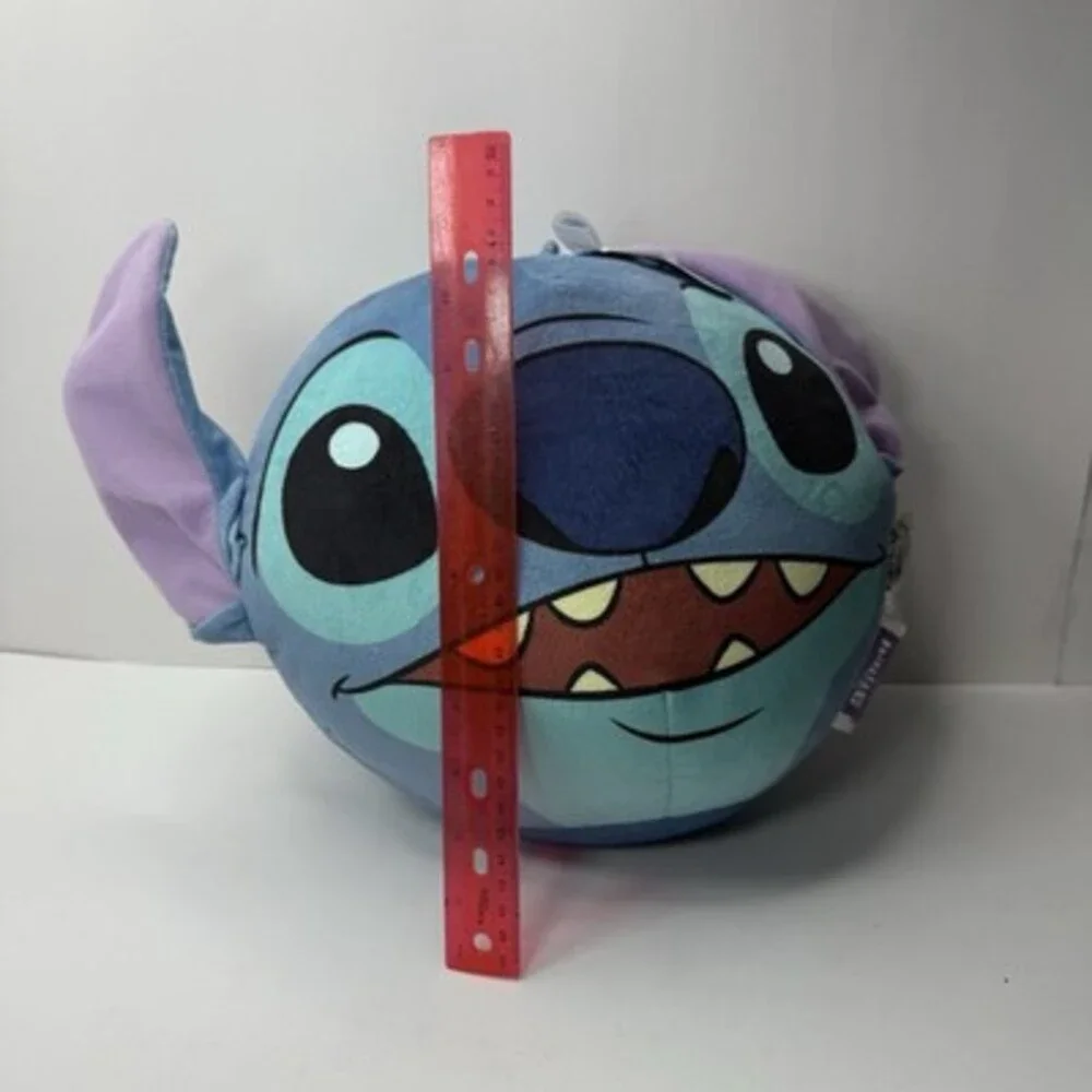 Disney Stitch Pillow Travel Cloud Pillow Plush Squish Face Plush Lilo Stitch NWT